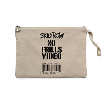 Skid Row No Frills Video Krem Clutch Astarlı Cüzdan / El Çantası