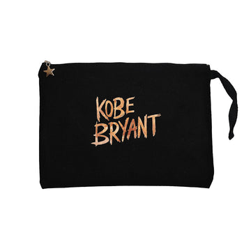 Kobe Bryant Siyah Clutch Astarlı Cüzdan / El Çantası