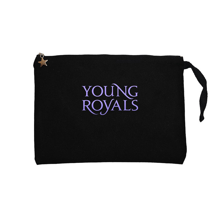 Young Royals Siyah Clutch Astarlı Cüzdan / El Çantası