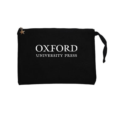 Oxford University Press Siyah Clutch Astarlı Cüzdan / El Çantası