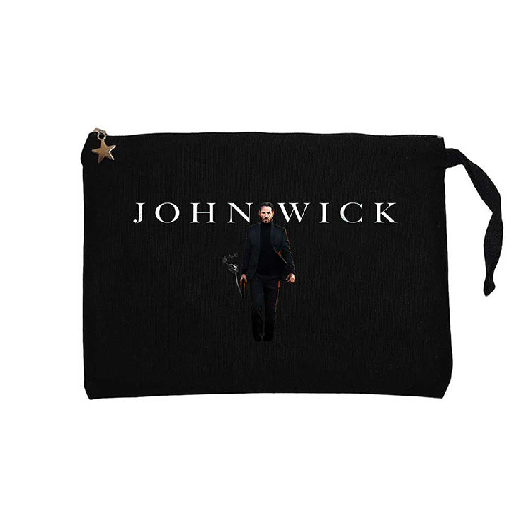 John Wick Siyah Clutch Astarlı Cüzdan / El Çantası
