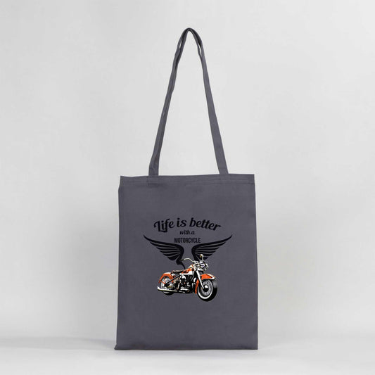 Vintage Harley Davidson Renkli Gabardin Bez Çanta - Zepplingiyim