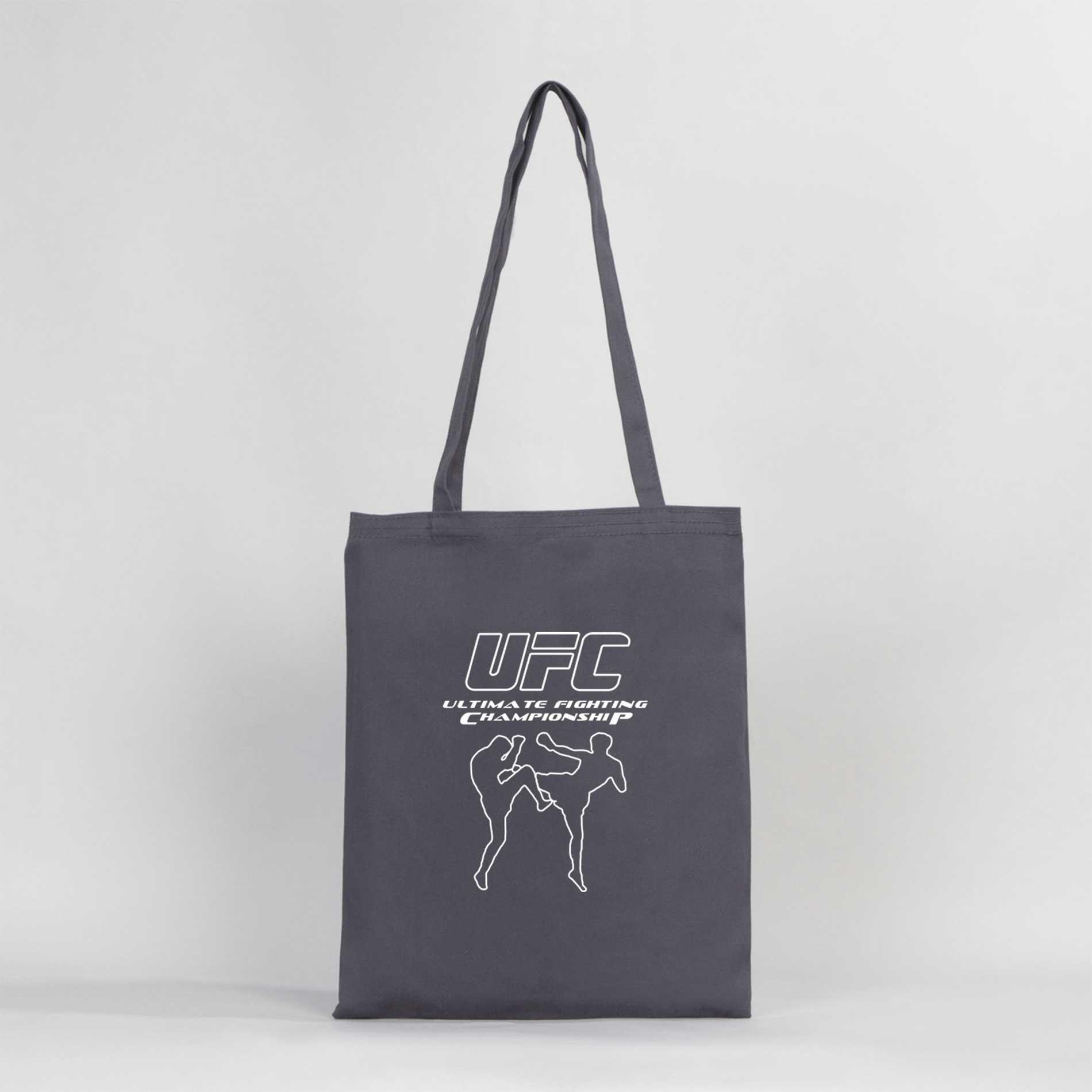 UFC KİCK Renkli Gabardin Bez Çanta - Zepplingiyim