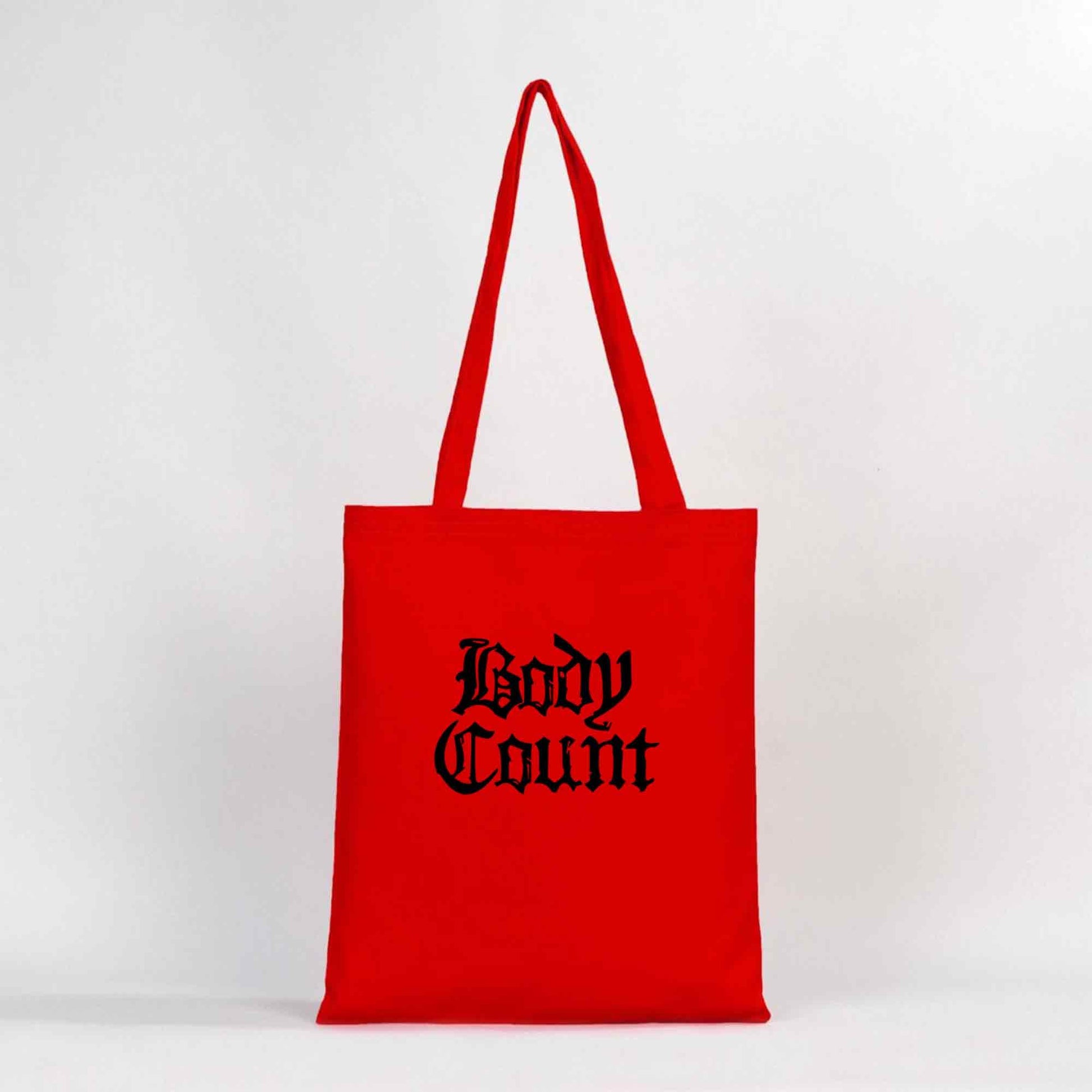 Body Count Merchandise Renkli Gabardin Bez Çanta - Zepplingiyim