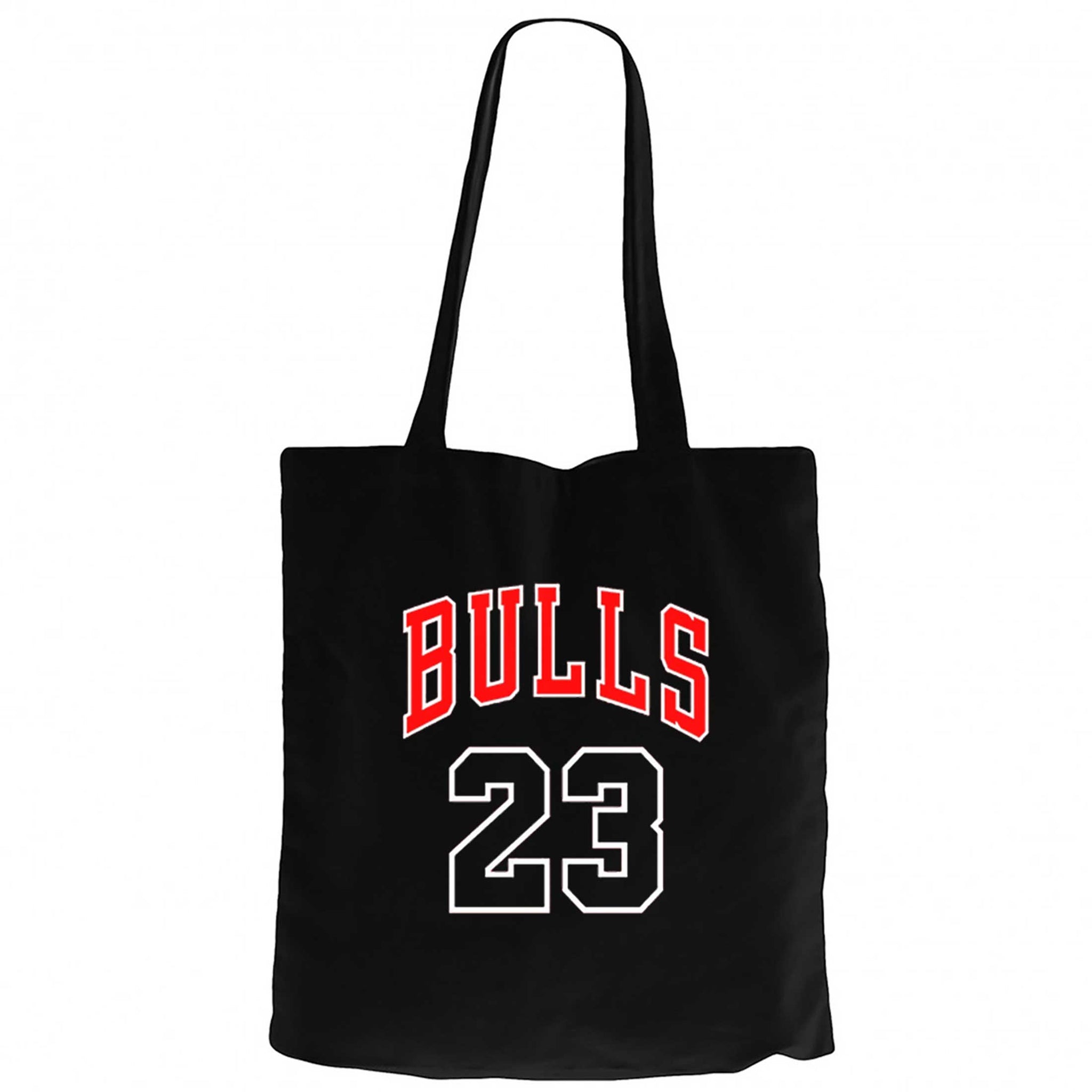 Chicago Bulls 23 Siyah Kanvas Bez Çanta
