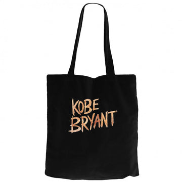 Kobe Bryant Siyah Kanvas Bez Çanta