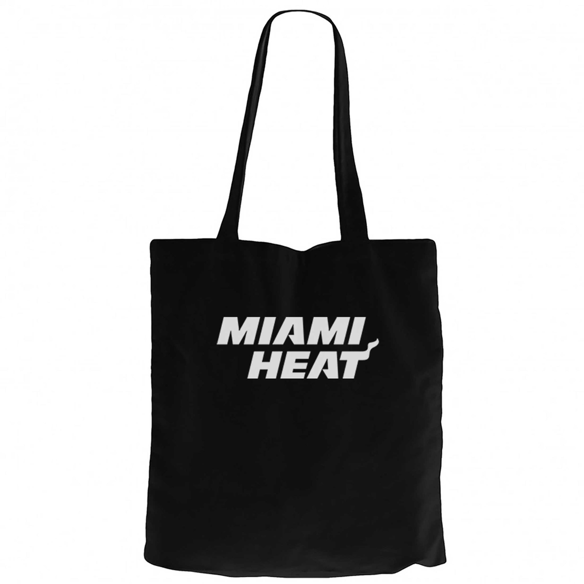 Miami Heat White Siyah Kanvas Bez Çanta