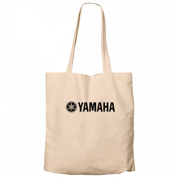 Yamaha LogoText Krem Kanvas Bez Çanta