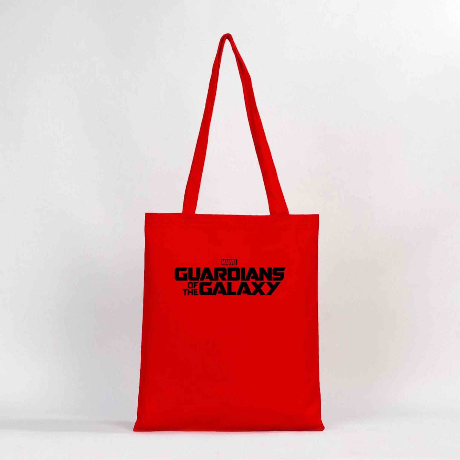 Galaksinin Koruyucuları Logo Renkli Gabardin Bez Çanta - Zepplingiyim