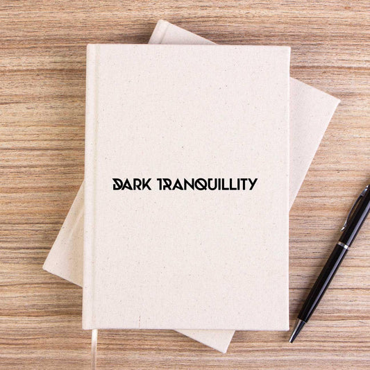 Dark Tranquillity Logo Çizgisiz Kanvas Defter - Zepplingiyim