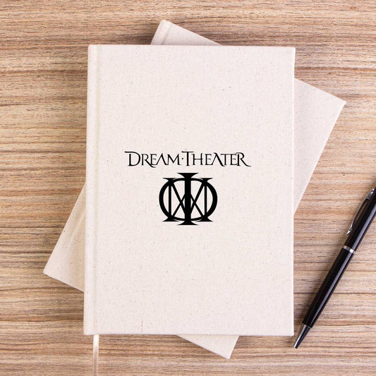 Dream Theater Logo Çizgisiz Kanvas Defter - Zepplingiyim