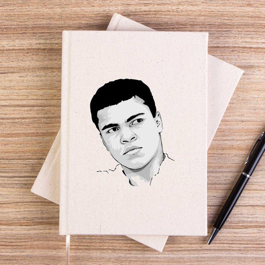 Muhammed Ali Drawing Çizgisiz Kanvas Defter - Zepplingiyim