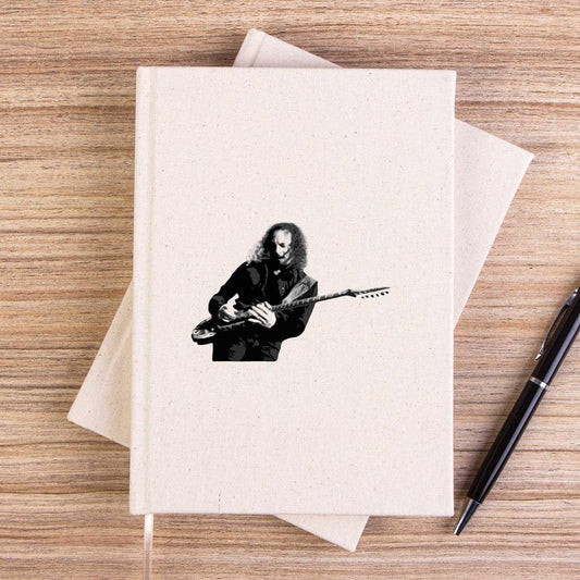 Metallica Kirk Hammett Çizgisiz Kanvas Defter - Zepplingiyim