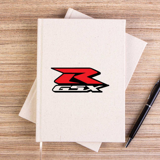 Suzuki GSX-R Logosu Çizgisiz Kanvas Defter - Zepplingiyim