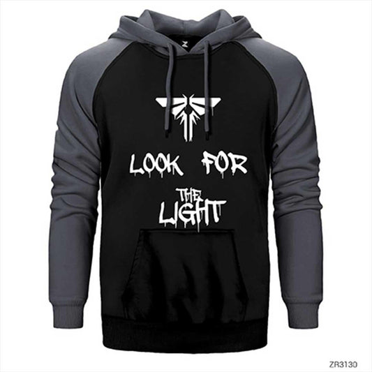 The Last of Us Look for The Light Çift Renk Reglan Kol Sweatshirt / Hoodie - Zepplingiyim