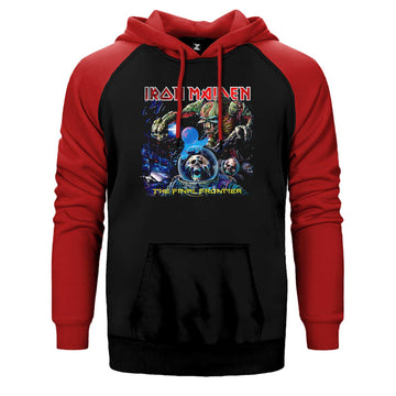 Iron Maiden The Final Frontier Çift Renk Reglan Kol Sweatshirt / Hoodie - Zepplingiyim