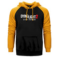 Dying Light Logo Çift Renk Reglan Kol Sweatshirt / Hoodie - Zepplingiyim