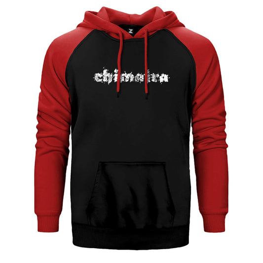 Chimaira Logo Çift Renk Reglan Kol Sweatshirt / Hoodie - Zepplingiyim