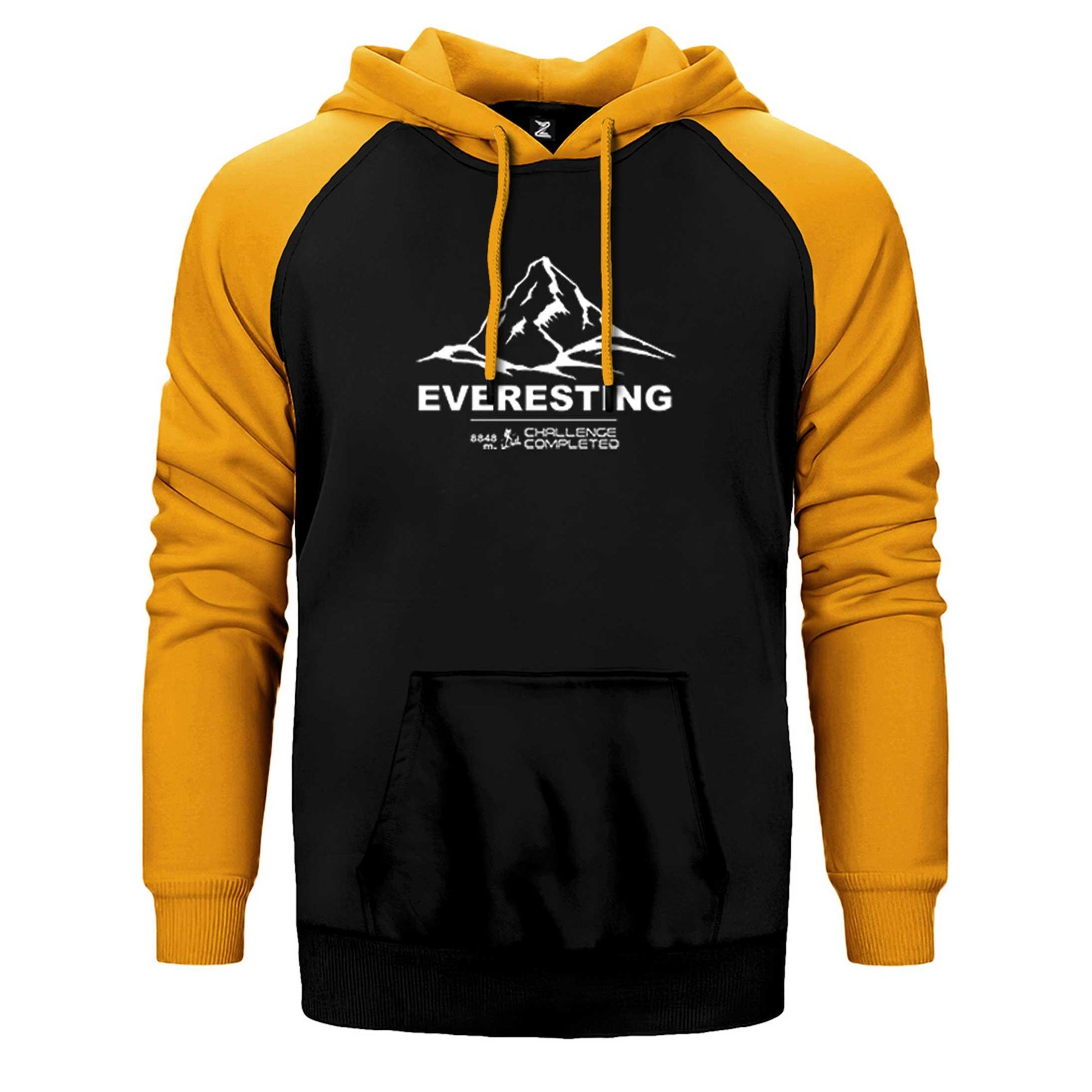 Everesting Çift Renk Reglan Kol Sweatshirt / Hoodie - Zepplingiyim