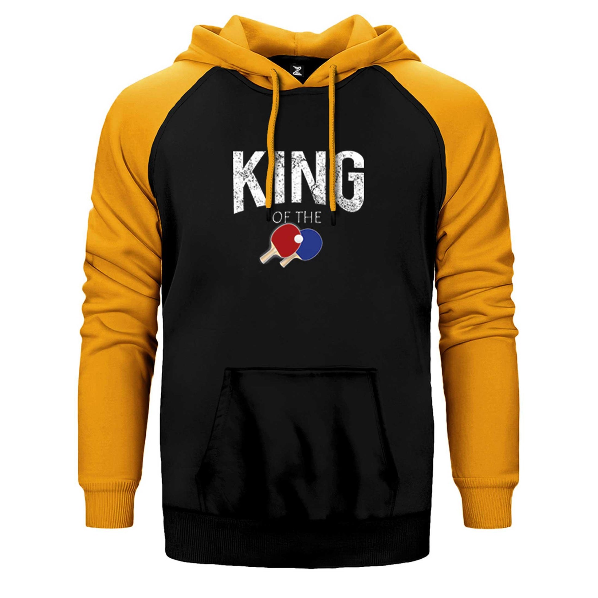 Ping Pong King Of The Çift Renk Reglan Kol Sweatshirt / Hoodie - Zepplingiyim