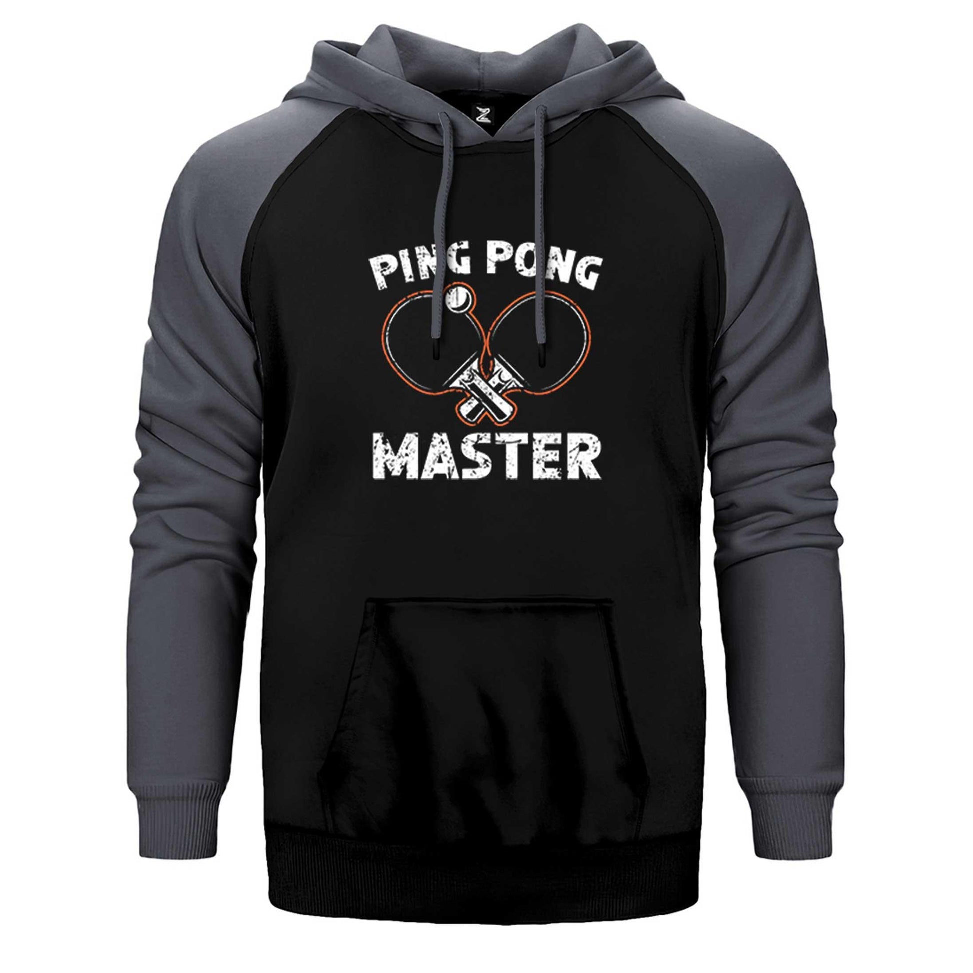 Ping Pong Player Çift Renk Reglan Kol Sweatshirt / Hoodie - Zepplingiyim