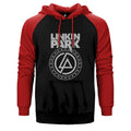 Linkin Park Logo ve Star Çift Renk Reglan Kol Sweatshirt / Hoodie - Zepplingiyim