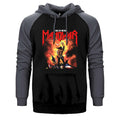 Manowar Kings of Metal Çift Renk Reglan Kol Sweatshirt / Hoodie - Zepplingiyim