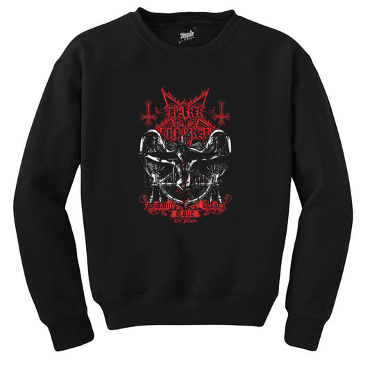 Dark Funeral Tour Siyah Sweatshirt - Zepplingiyim