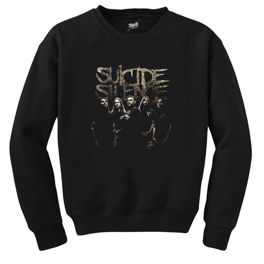 Suicide Silence 2017 Album Siyah Sweatshirt - Zepplingiyim