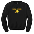 Bruce Lee Nunchaku Siyah Sweatshirt - Zepplingiyim