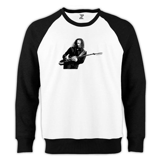 Metallica Kirk Hammett Reglan Kol Beyaz Sweatshirt - Zepplingiyim