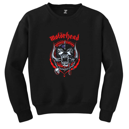 Motörhead Everything Louder Siyah Sweatshirt - Zepplingiyim