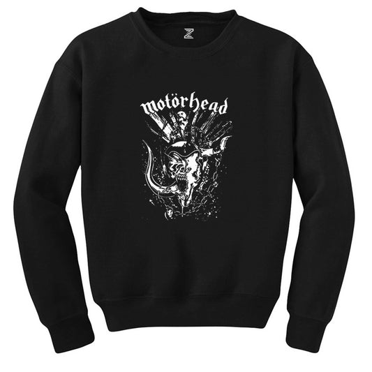 Motörhead Lemmy Kilmister Konser Siyah Sweatshirt - Zepplingiyim