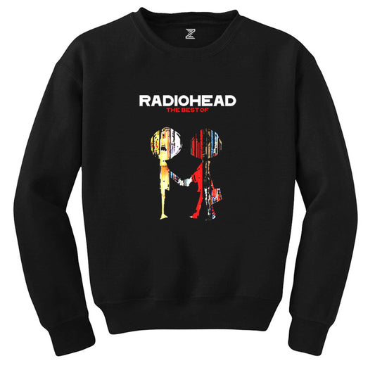 Radiohead The Best Of Siyah Sweatshirt - Zepplingiyim