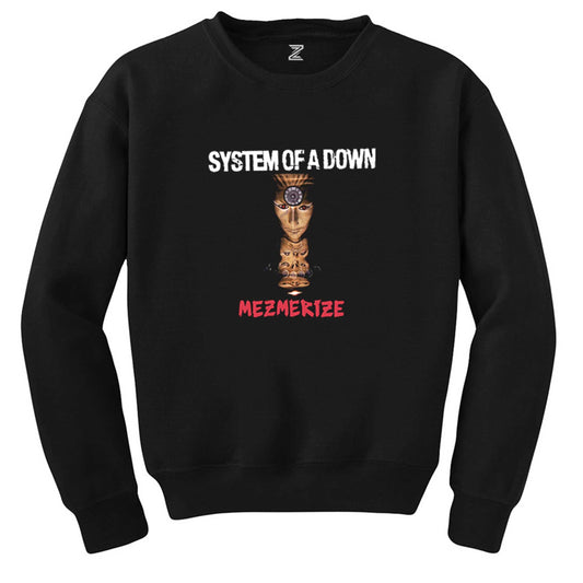 System of a Down Mezmerize Siyah Sweatshirt - Zepplingiyim
