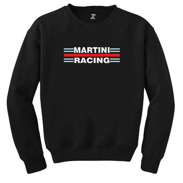 Martini Racing Siyah Sweatshirt - Zepplingiyim