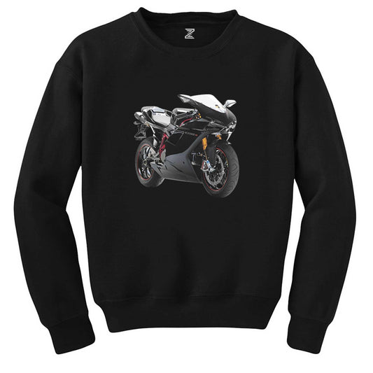 Ducati 1098 Siyah Sweatshirt - Zepplingiyim