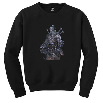 Diablo III Reaper of Souls Siyah Sweatshirt - Zepplingiyim