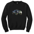 Off Road Yarış Arabası Siyah Sweatshirt - Zepplingiyim