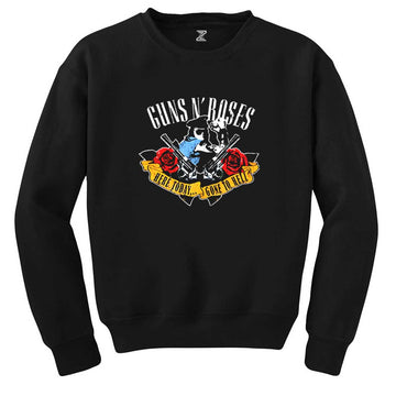 Guns N' Roses Gone to Hell Siyah Sweatshirt