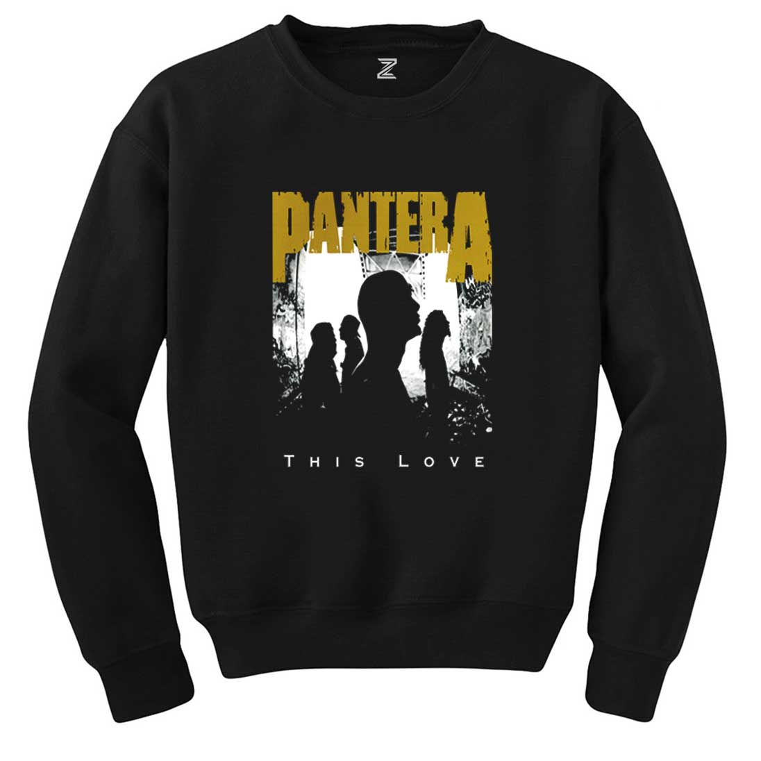 Pantera This Love Siyah Sweatshirt