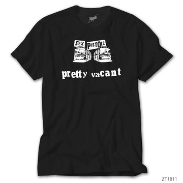 İndirimli Sex Pistols Pretty Vacant Siyah Tişört