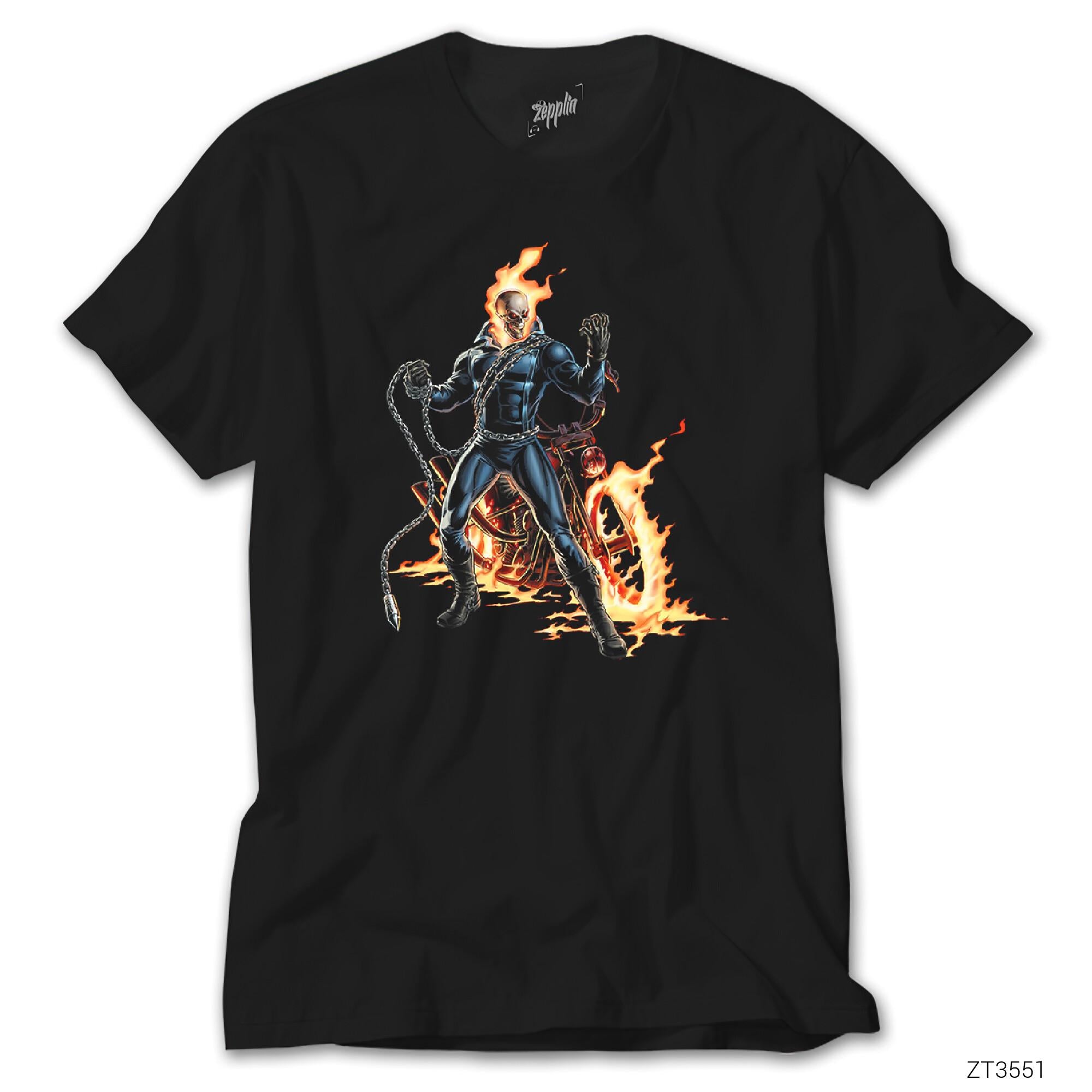 İndirimli Ghost Rider The Laugh Of The Dead Siyah T-Shirt
