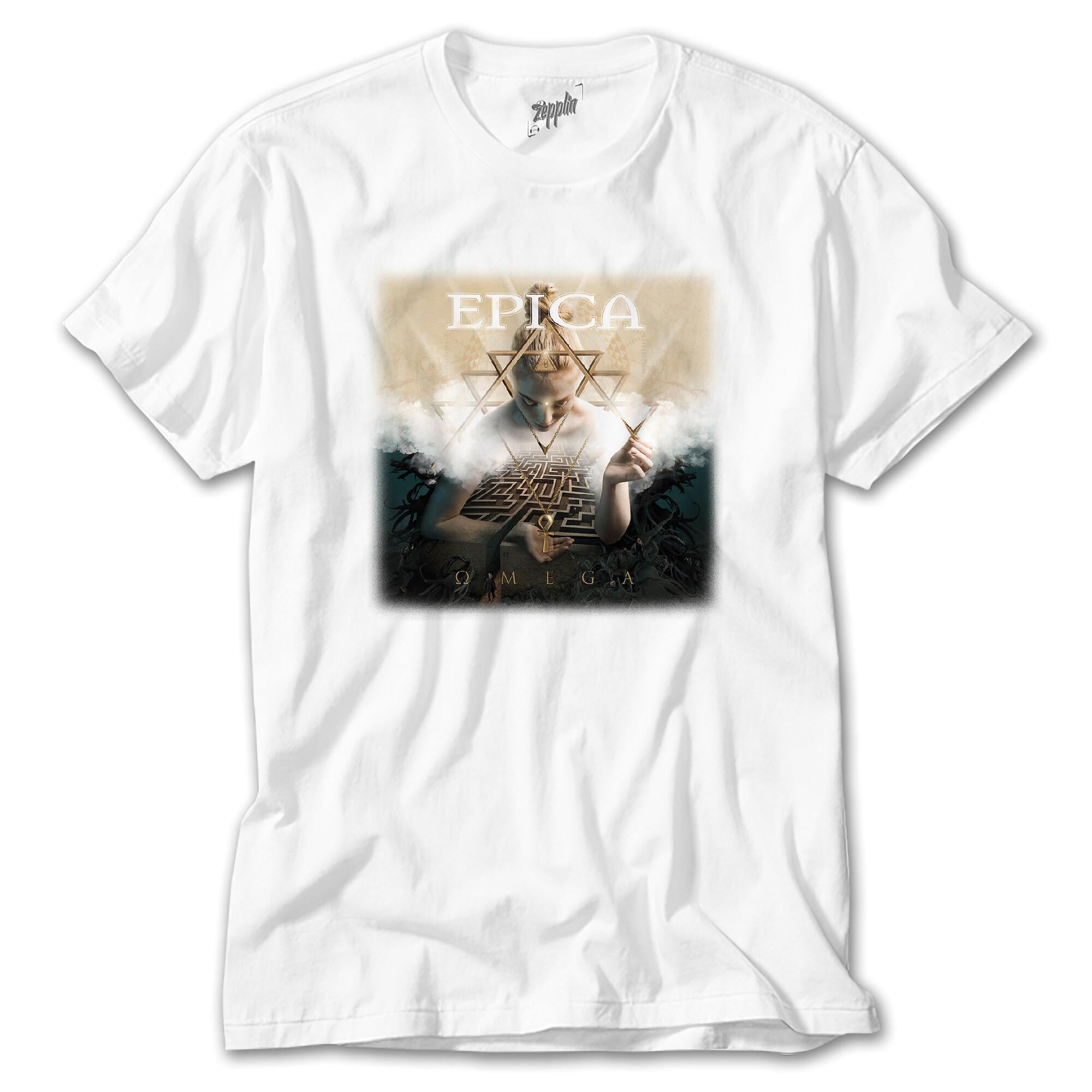 İndirimli Epica Omega 2 Beyaz Tişört